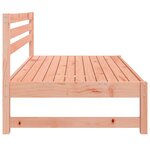 vidaXL Canapés centraux de jardin 2 Pièces 120x80 cm bois massif douglas