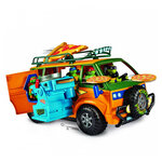 Camion Pizza des Tortues Ninja - Véhicule de Combat pour Figurines