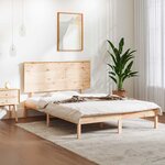 vidaXL Cadre de lit sans matelas 140x200 cm bois massif de pin