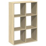 vidaXL Étagère séparatrice de pièce chêne sonoma 69 5x29x103 5 cm