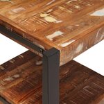 vidaXL Support valet Multicolore Bois massif de récupération