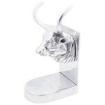 vidaXL Serre-livres 2 Pièces Argent 17 x 15 x 27 cm Aluminium