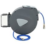vidaXL Enrouleur automatique de tuyau d'air 1/4" 30 m