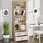 vidaXL Buffet HAMAR Marron miel 60x35x180 cm Bois massif de pin