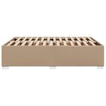 vidaXL Cadre de lit sans matelas cappuccino 160x200 cm similicuir