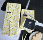 Trio feuilles cadeaux réutilisables Jaune Nice