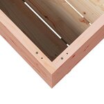 vidaXL Jardinière 110x60x72 cm bois massif douglas
