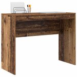 vidaXL Bureau Bois Ancien 100 x 40 x 76 cm