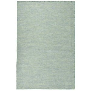 vidaXL Tapis à tissage plat d'extérieur 120x170 cm Turquoise