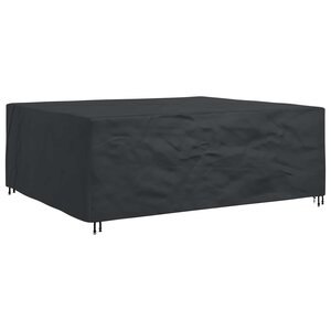 vidaXL Housse pour meubles Uni Noir 300 x 250 x 100 cm 600D