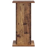 vidaXL Support de Plante Bois ancien 30 5 x 30 x 60 5 cm
