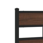 vidaXL Cadre de lit sans matelas avec tête de lit 190x200 cm