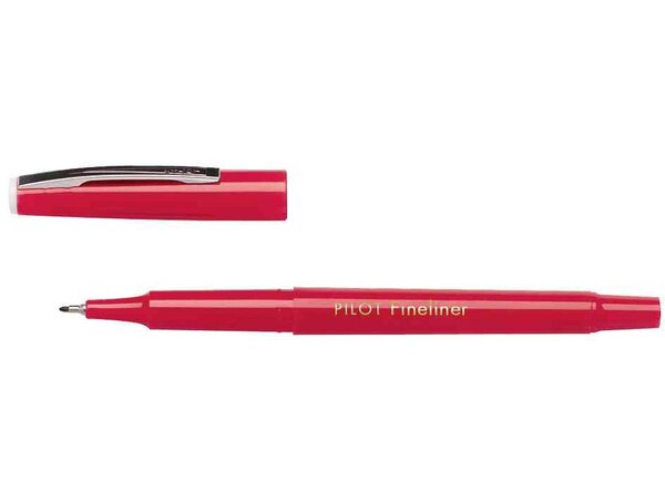 Feutre extra fin SW-PPF 0,4 mm Rouge PILOT
