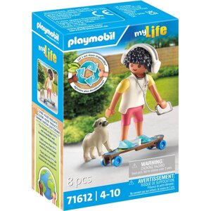 PLAYMOBIL 71612 - My Life Adolescent avec chien