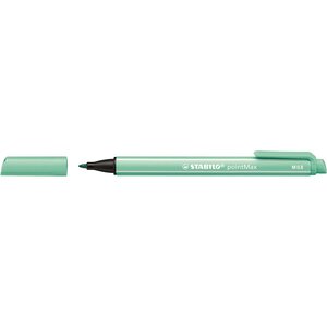 Stylo feutre pointmax pointe moyenne 0.8mm vert de glace x 10 stabilo