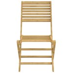 vidaXL Ensemble à manger de jardin 5 Pièces Bois d'acacia solide