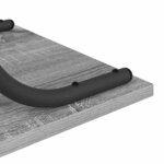 vidaXL Table console Sonoma gris 101 x 35 x 80.5 cm Bois d'ingénierie