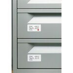 Etui de 960 Étiquettes 'Movables' 19 x 27 mm  manuelle  blanc  sur 32 feuilles HERMA