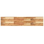 vidaXL Étagères flottantes 3 Pièces 140x30x4 cm acacia massif à l'huile