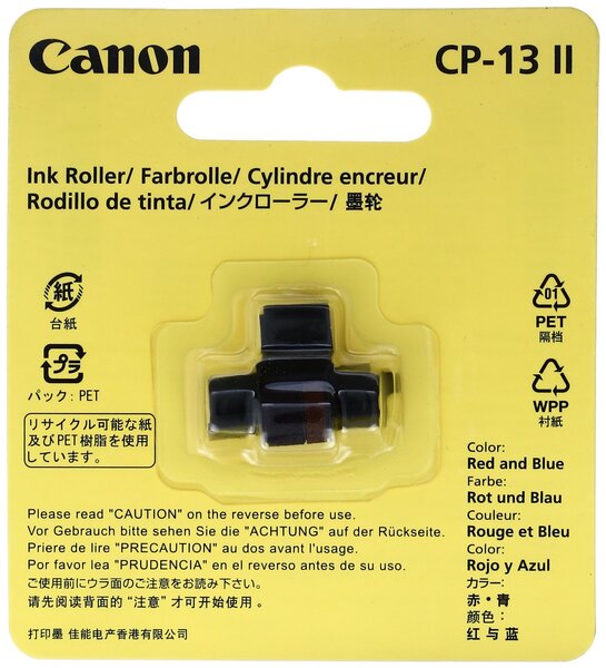 Ruban encreur calculatrice cp-13 ii bicolore canon