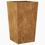 vidaXL Jardinière 45x45x75 cm acier résistant aux intempéries