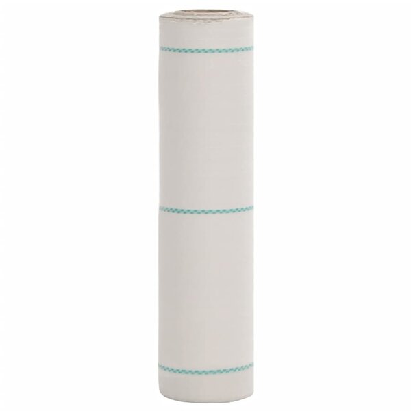 vidaXL Membrane anti-mauvaises herbes blanc 0 5x150 m PP