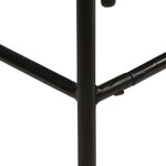 vidaXL Chaises de bar lot de 2 bois de manguier solide