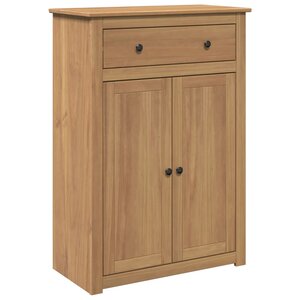 vidaXL Armoire à chaussures Panama 80x40x114 cm bois de pin massif