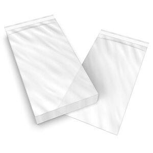Lot de 250 sac cellophane transparent 215x117 mm