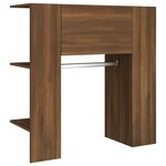 vidaXL Armoire de couloir Chêne marron 97 5x37x99 cm Bois d'ingénierie