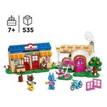 LEGO Animal Crossing 77050 — Boutique Nook et maison de Rosie avec Tom Nook et Rosie dès 7 ans.
