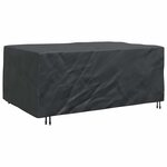vidaXL Housse pour mobilier d'extérieur Noir 220 x 150 x 85 cm 600D