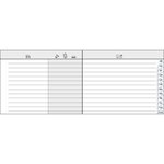 Répertoire / Carnet d'adresses 7.2 x 9,5 cm -  Azur