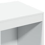 vidaXL Bureau blanc 103 5x56 5x94 cm bois d'ingénierie