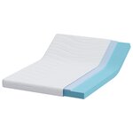 vidaXL Matelas Blanc 140 x 190 cm Mousse
