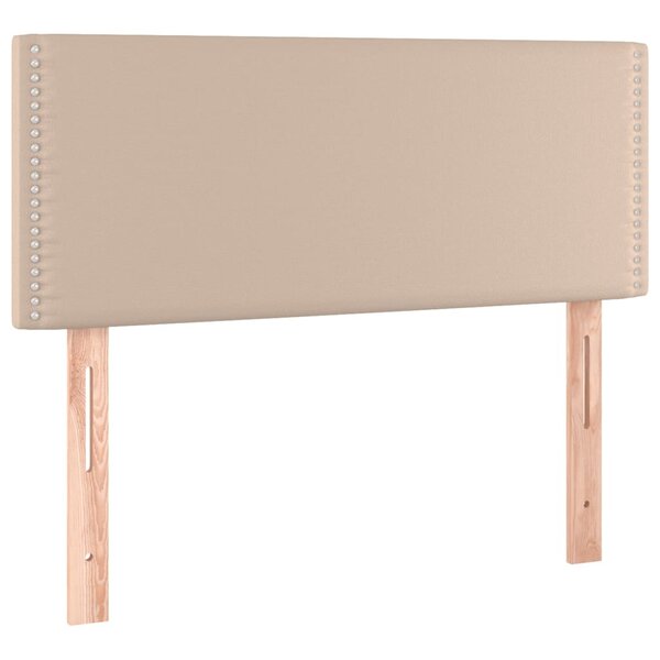 vidaXL Tête de lit Cappuccino 90x5x78/88 cm Similicuir