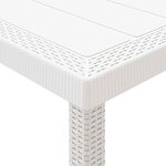 vidaXL Ensemble de salle à manger pour jardin 9 Pièces Gris clair