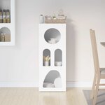 vidaXL Buffet Blanc 40 x 35 x 100.5 cm Bois d'ingénierie