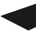 vidaXL Tapis d'escalier autocollants 30 pièces 60 x 25 cm Noir Rectangulaire