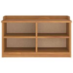 vidaXL Banc de couloir SANDNES 87x40x50 cm bois de pin massif