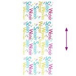 vidaXL Store enrouleur de douche 100x240 cm largeur du tissu 96 cm