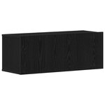 vidaXL Ensemble meuble TV 8 Pièces Chêne noir 100 x 30 x 30 cm