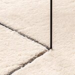 vidaXL Tapis HUARTE à poils courts doux et lavable beige 80x250 cm