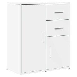 vidaXL Buffet blanc 60x31x70 cm bois d'ingénierie