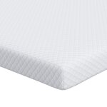 vidaXL Coussins de Matelas Blanc 100 x 200 cm