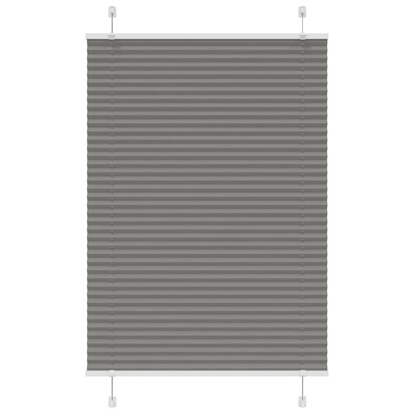 vidaXL Store plissé anthracite 90x100 cm largeur du tissu 89 4 cm