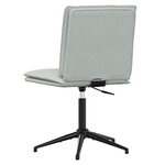 vidaXL Chaises à manger lot de 4 Gris clair Velours