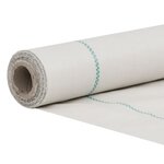 vidaXL Membrane anti-mauvaises herbes blanc 2x100 m PP
