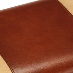 vidaXL Banc saut de cheval 58 cm marron cuir véritable et manguier