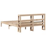 vidaXL Cadre de lit sans matelas 160x200 cm bois massif de pin